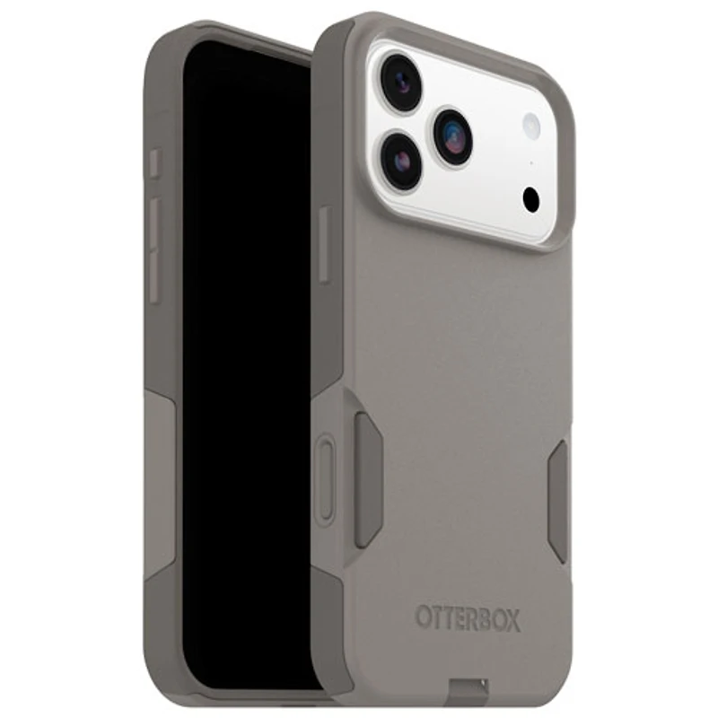 Étui rigide ajusté OtterBox Commuter pour iPhone 17 Pro Max – Gris