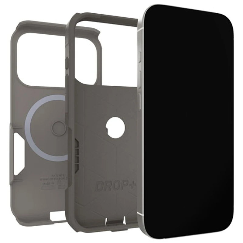 Étui rigide ajusté OtterBox Commuter pour iPhone 17 Pro – Gris