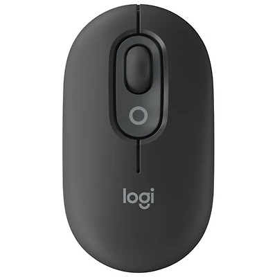 Souris optique Bluetooth POP Logitech - Graphite