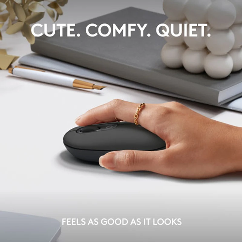 Souris optique Bluetooth POP Logitech - Graphite