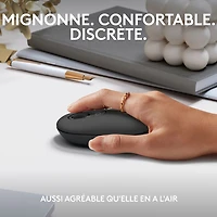 Souris optique Bluetooth POP Logitech - Graphite
