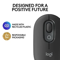 Souris optique Bluetooth POP Logitech - Graphite