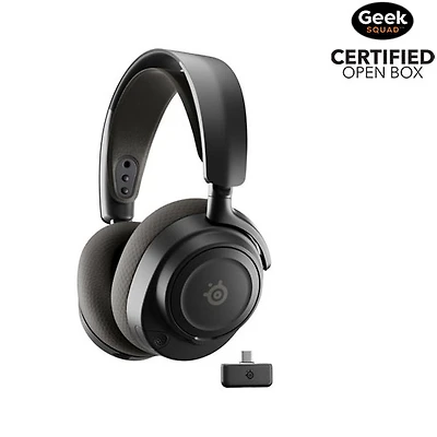 Boîte ouverte - Casque de jeu sans fil SteelSeries Arctis Nova 7P (2e gén.) pour PC, PS4, PS5 et Nintendo Switch - Noir