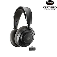 Boîte ouverte - Casque de jeu sans fil SteelSeries Arctis Nova 7P (2e gén.) pour PC, PS4, PS5 et Nintendo Switch - Noir