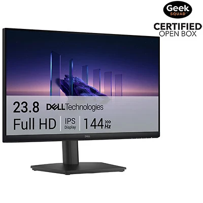 Boîte ouverte - Moniteur de jeu Dell 24 po ACL IPS FHD 144 Hz, 1 ms GtG (SE2426HS) - Noir