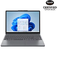 Boîte ouverte - Portable tactile Lenovo IdeaPad Slim 3 15,3 po - Ryzen 7 170, DDR5 16 Go, SSD 512 Go, Windows 11 Famille - Gris Luna