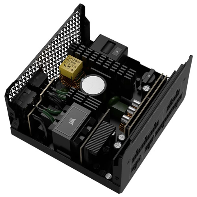 Bloc d’alimentation ATX modulaire Corsair RM1000e de 1 000 W avec câble ThermalProtect 12V-2x6 - Noir