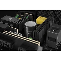 Bloc d’alimentation ATX modulaire Corsair RM1000e de 1 000 W avec câble ThermalProtect 12V-2x6 - Noir