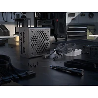 Bloc d’alimentation ATX modulaire Corsair RM1000e de 1 000 W avec câble ThermalProtect 12V-2x6 - Noir