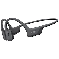 Shokz OpenRun Air 2 On-Ear True Wireless Headphones - 10 Hour Playtime, Water Resistant, Ideal for Sports, with Built-in Mic, Black