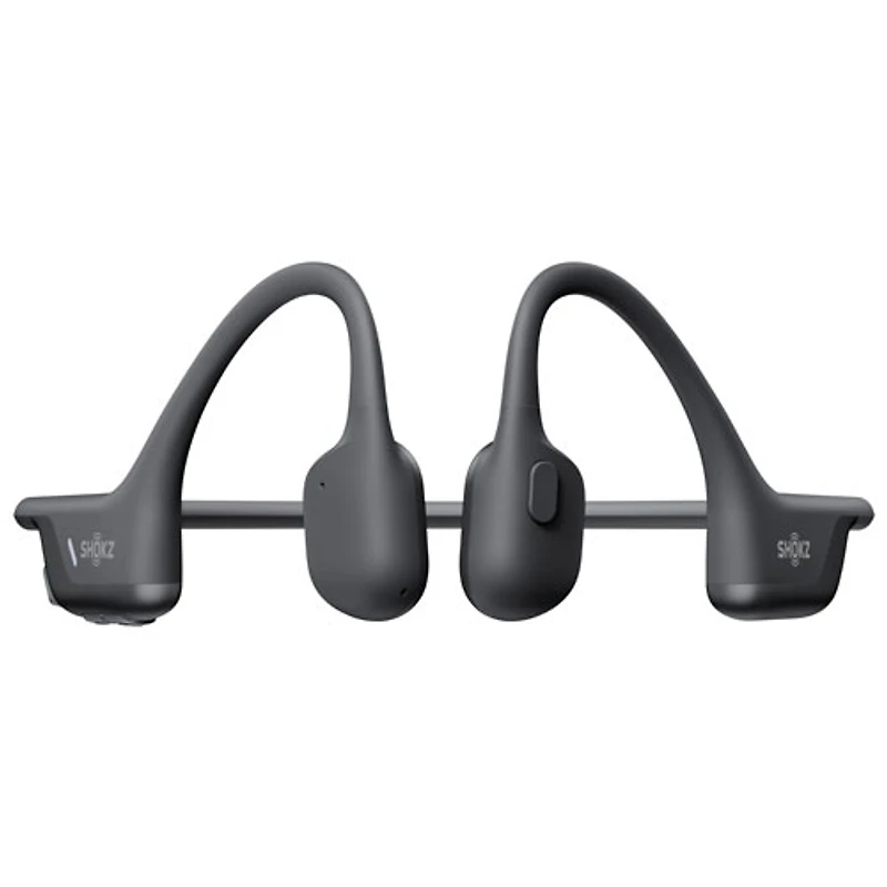 Shokz OpenRun Air 2 On-Ear True Wireless Headphones - 10 Hour Playtime, Water Resistant, Ideal for Sports, with Built-in Mic, Black