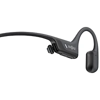 Shokz OpenRun Air 2 On-Ear True Wireless Headphones - 10 Hour Playtime, Water Resistant, Ideal for Sports, with Built-in Mic, Black