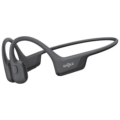 Shokz OpenRun Air 2 Mini On-Ear True Wireless Headphones - 10 Hour Playtime, Water Resistant, Ideal for Sports, with Built-in Mic, Black