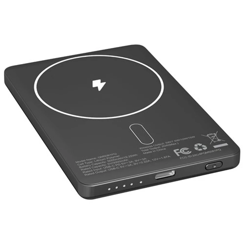 Energizer mAh USB-C 15W Magnetic Qi Wireless Power Bank