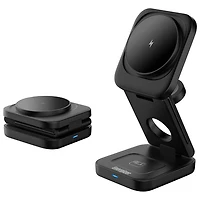 Energizer Foldable 3-in-1 15W Magnetic Wireless Charger - Only at Best Buy