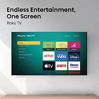 Hisense 32" QD4HSR HD LED QLED Roku TV Smart TV (32QD4HSR) - 2026 - Great for Sports & Gaming
