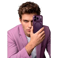 Laut Crystal Fluro Fitted Hard Shell Case for iPhone 18 Pro/17 Pro - Clear Burgundy