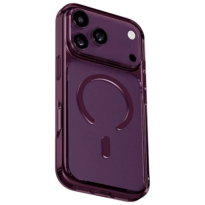 Laut Crystal Fluro Fitted Hard Shell Case with MagSafe for iPhone 18 Pro Max - Clear Burgundy