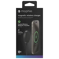 Mophie Qi2 25W Wireless Charging Pad with Built-In Kickstand - Black