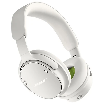 Casque d’écoute Bluetooth circum-auriculaire Bose QuietComfort (2e gén.) à suppression du bruit - Blanc fumée