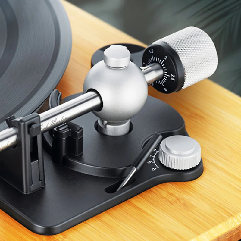 House Of Marley Stir It Up Wireless 2+ Belt Drive Bluetooth Turntable with Speakers - Signature Black