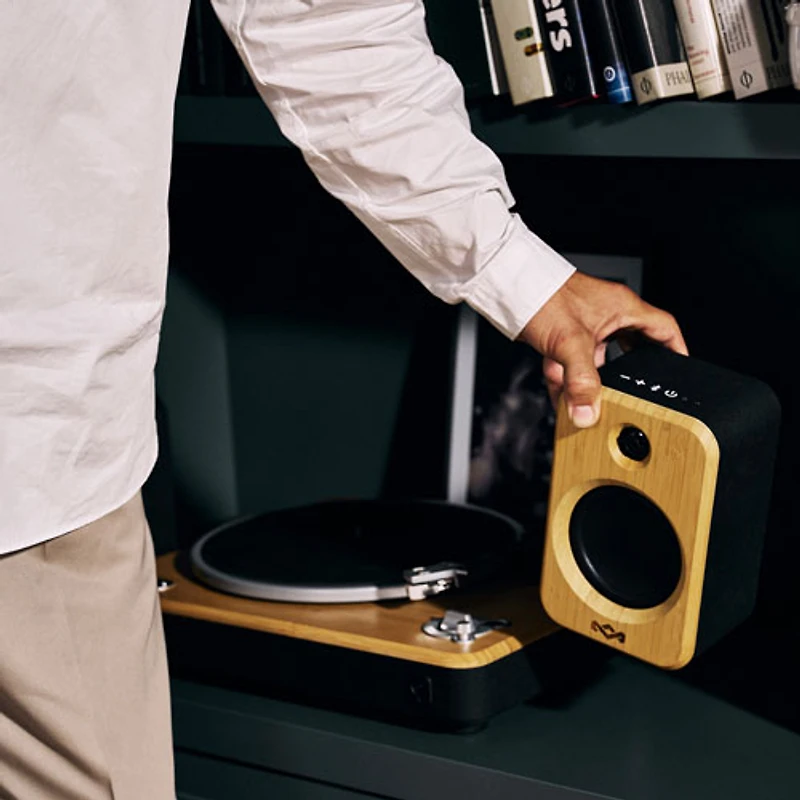 House Of Marley Stir It Up Wireless 2 Belt Drive Bluetooth Turntable - Signature Black