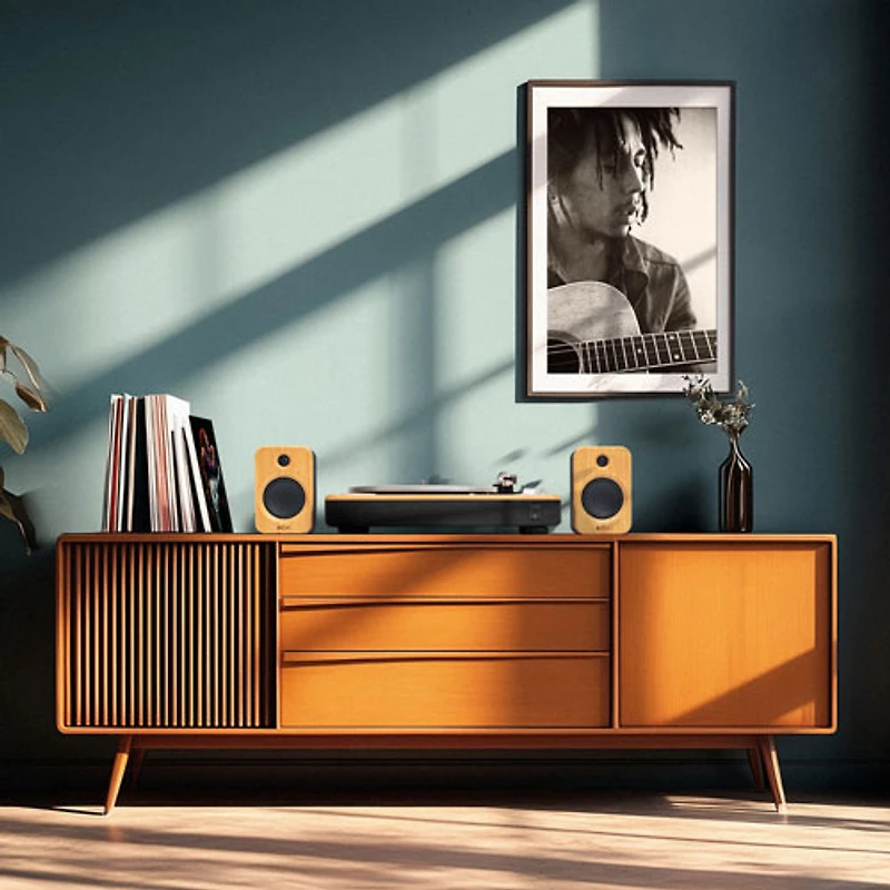 House Of Marley Stir It Up Wireless 2 Belt Drive Bluetooth Turntable - Signature Black