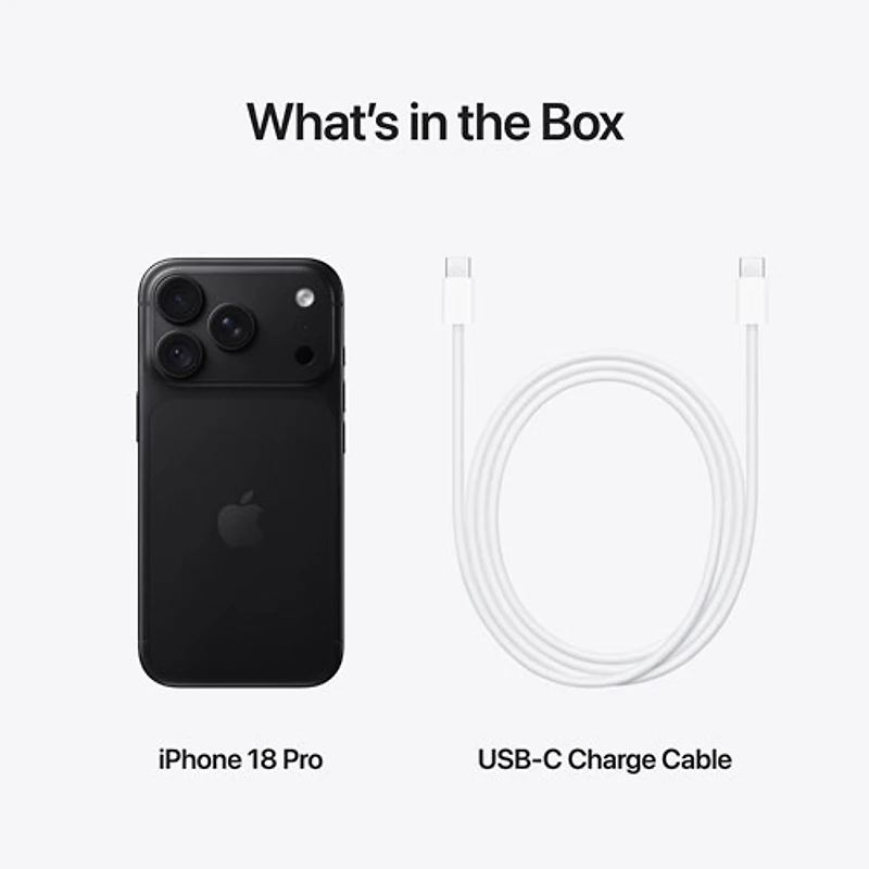 Rogers Apple iPhone 18 Pro 2TB - Black - Monthly Financing