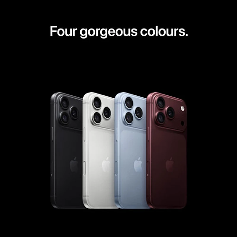 Freedom Mobile Apple iPhone 18 Pro 2TB - Black - Monthly Tab Plan