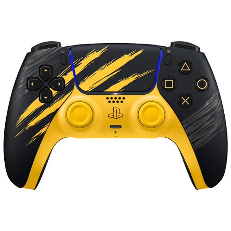 PlayStation 5 DualSense Wireless Controller - Marvel's Wolverine Battle Yellow Limited Edition