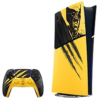 PlayStation 5 Digital Edition 825GB Console Marvel’s Wolverine Battle Yellow Limited Edition Bundle