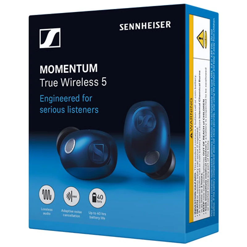 Sennheiser Momentum 5 In-Ear Noise Cancelling Truly Wireless Headphones - Denim