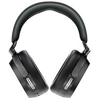 Sennheiser MOMENTUM 5 Over-Ear Noise Cancelling True Wireless Headphones - 40 Hour Playtime, Water Resistant, with Built-in Mic, Black