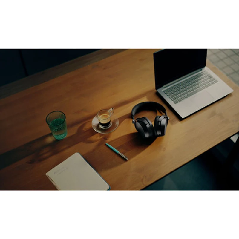 Sennheiser MOMENTUM 5 Over-Ear Noise Cancelling True Wireless Headphones - 40 Hour Playtime, Water Resistant, with Built-in Mic, Black