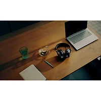 Sennheiser MOMENTUM 5 Over-Ear Noise Cancelling True Wireless Headphones - 40 Hour Playtime, Water Resistant, with Built-in Mic, Black
