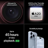 Fido Apple iPhone 18 Pro Max 1TB - Burgundy - Monthly Financing