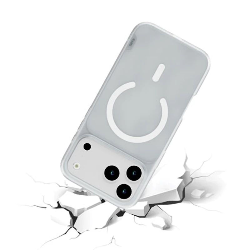 Tuff8 Glide Guard Fitted Hard Shell Case with MagSafe for iPhone 18 Pro Max - Matte Clear