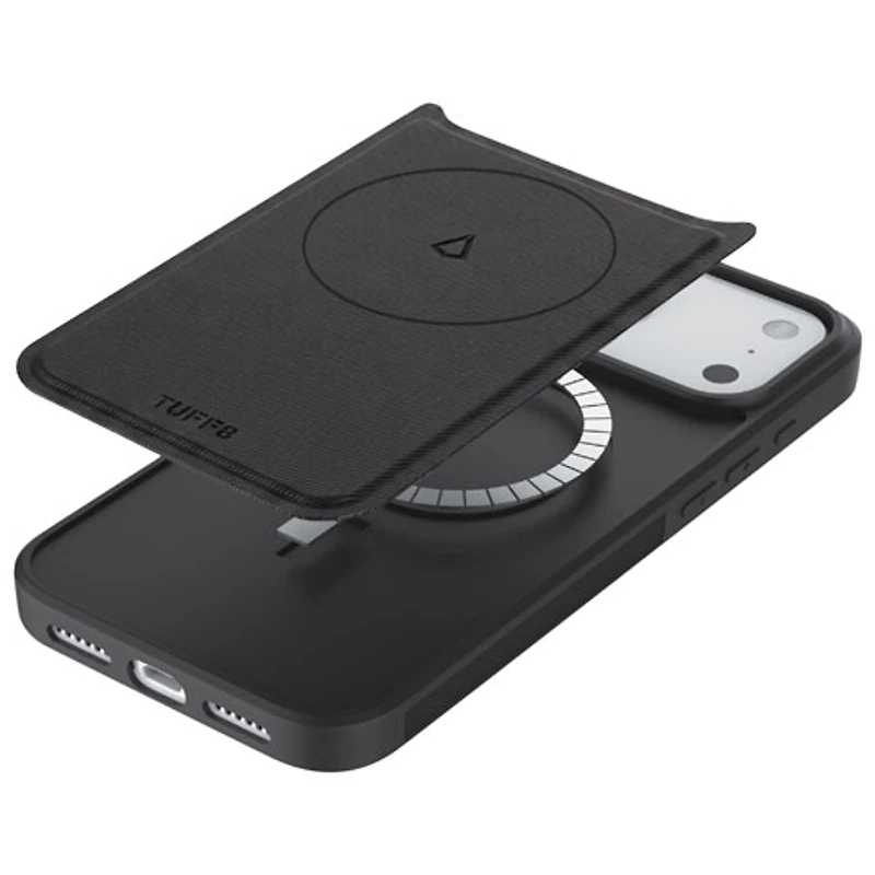 LBT 2-in-1 Switch Wallet Case with MagSafe for iPhone 18 Pro - Black