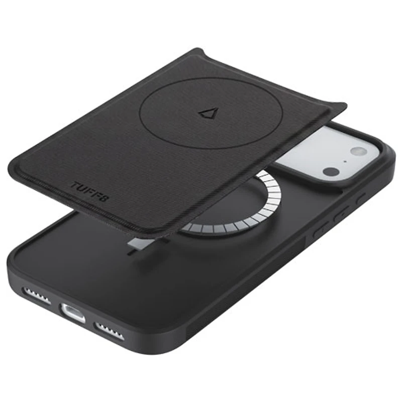LBT 2-in-1 Switch Wallet Case with MagSafe for iPhone 18 Pro Max - Black