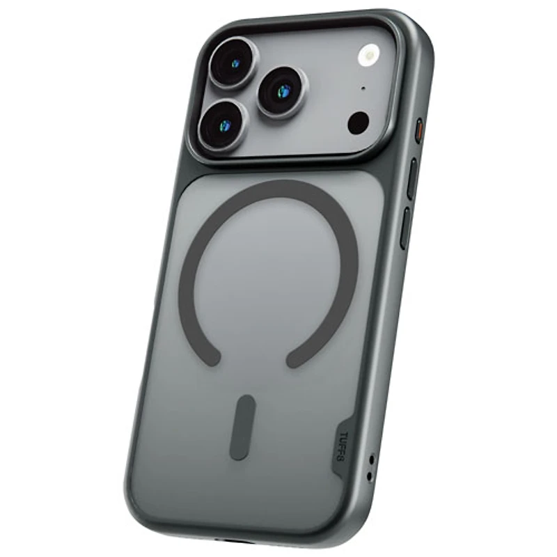 Tuff8 Glide Guard Fitted Hard Shell Case with MagSafe for iPhone 18 Pro - Black