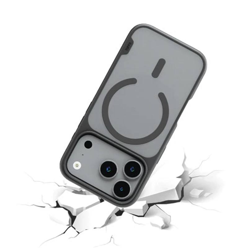 Tuff8 Glide Guard Fitted Hard Shell Case with MagSafe for iPhone 18 Pro - Black