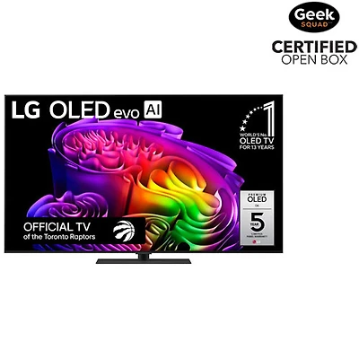 Open Box - LG 65" G6 4K UHD HDR OLED 120Hz Dolby Vision webOS Smart TV (OLED65G6SUB.ACC) - 2026 - Great for Movies & Gaming