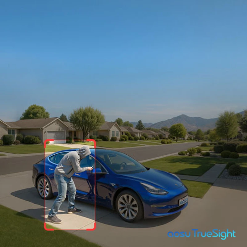 Aosu SolarCam D1 Max Wire-Free Outdoor Security Camera System with Hub, Cameras and Colour Night Vision