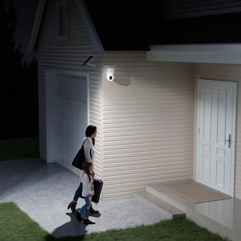 Aosu SolarCam D1 Max Wire-Free Outdoor Security Camera System with Hub, Cameras and Colour Night Vision
