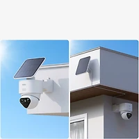 Aosu SolarCam T2 Ultra Wire-Free Outdoor Security Camera System with Hub, Cameras and Colour Night Vision