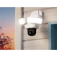 Aosu Wired Outdoor Smart Floodlight Security Camera with 360° Pan & Tilt and Colour Night Vision