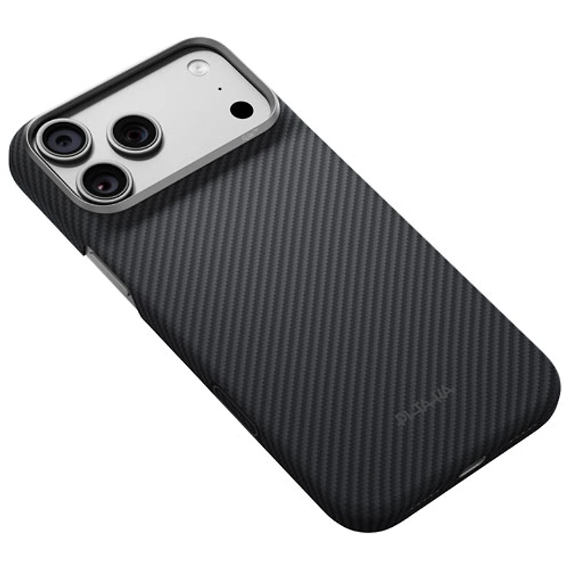 Pitaka Edge Fitted Hard Shell Case with MagSafe for iPhone 18 Pro Max - Black