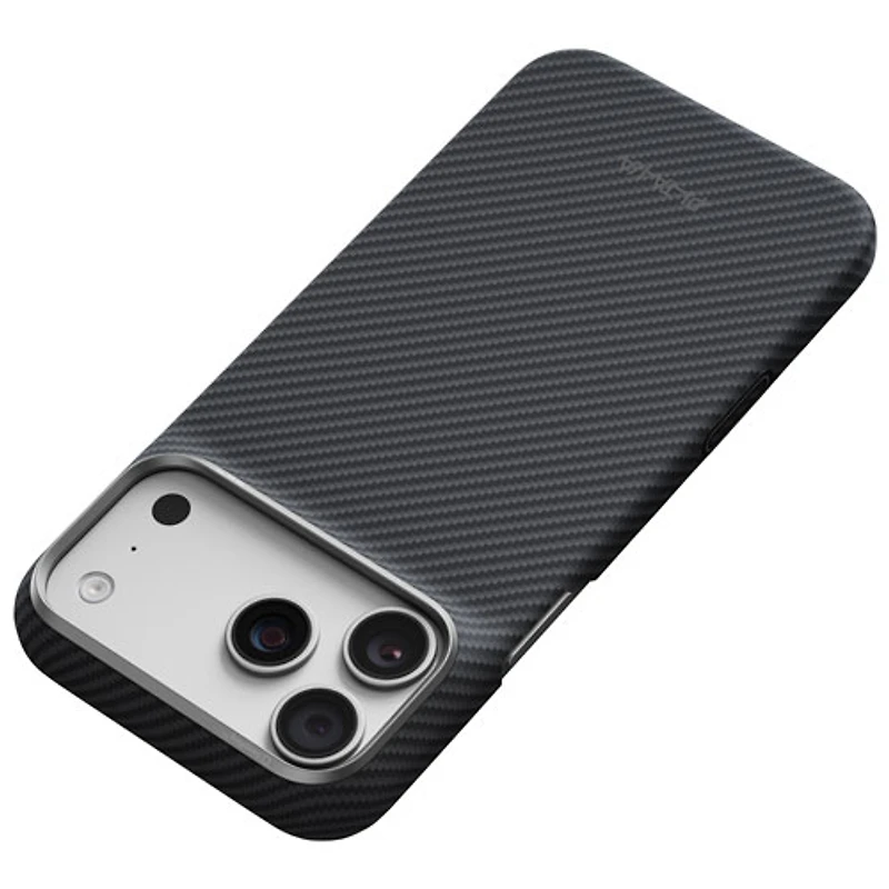 Pitaka Edge Fitted Hard Shell Case with MagSafe for iPhone 18 Pro Max - Black