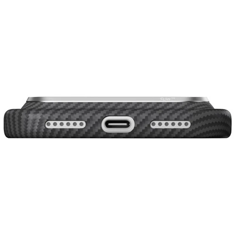 Pitaka Edge Fitted Hard Shell Case with MagSafe for iPhone 18 Pro Max - Black