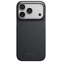 Pitaka Edge Fitted Hard Shell Case with MagSafe for iPhone 18 Pro - Black